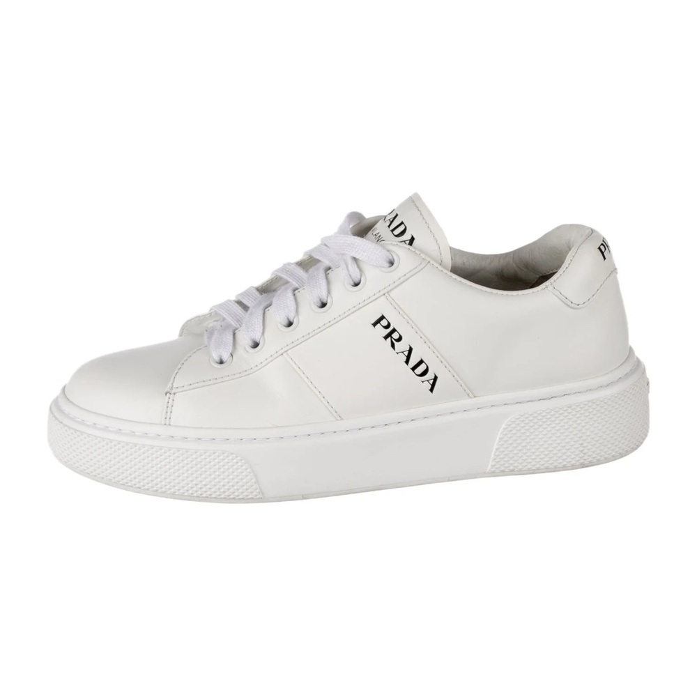 Prada leather sneakers
